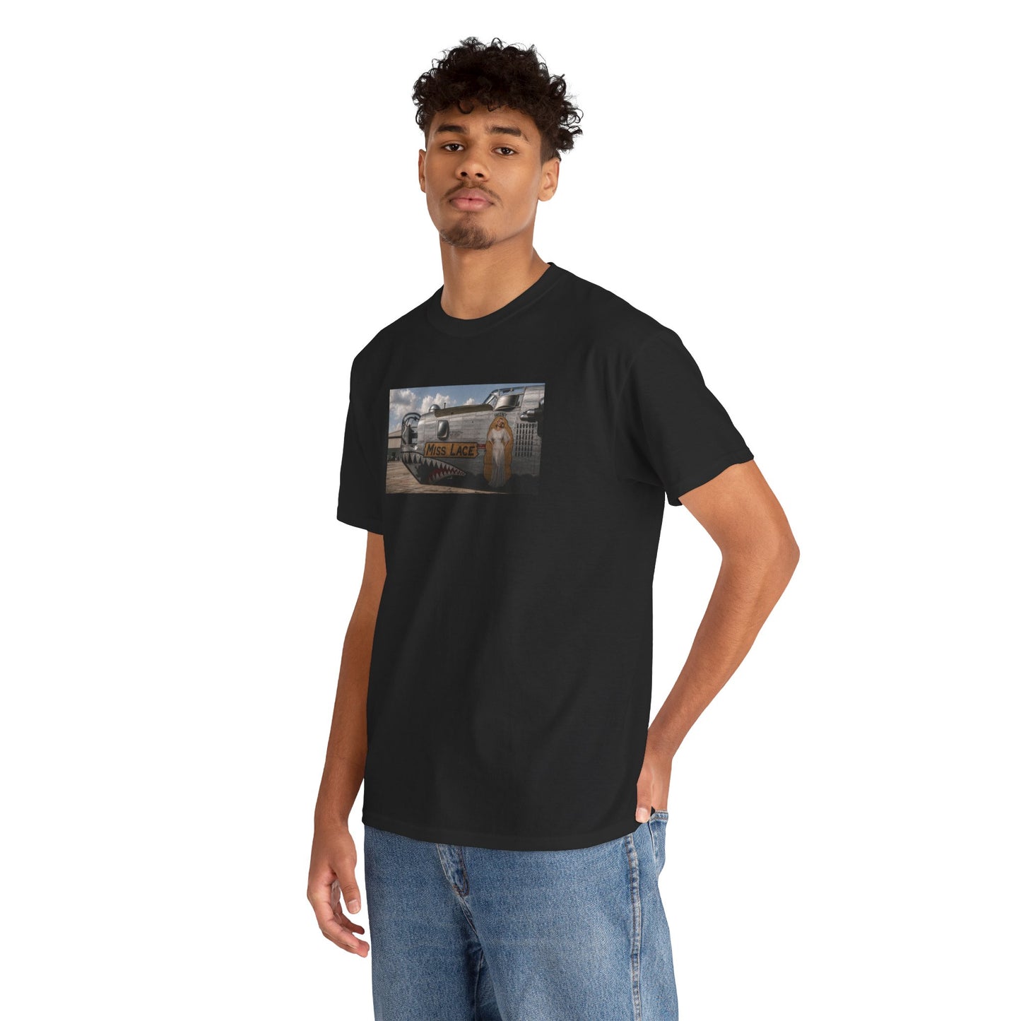 B24 "Miss Lace" Nose Art Cotton Tee