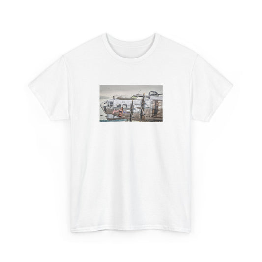 "Good Jeans" Sweeney B17 Nose Art Heavy Cotton Tee