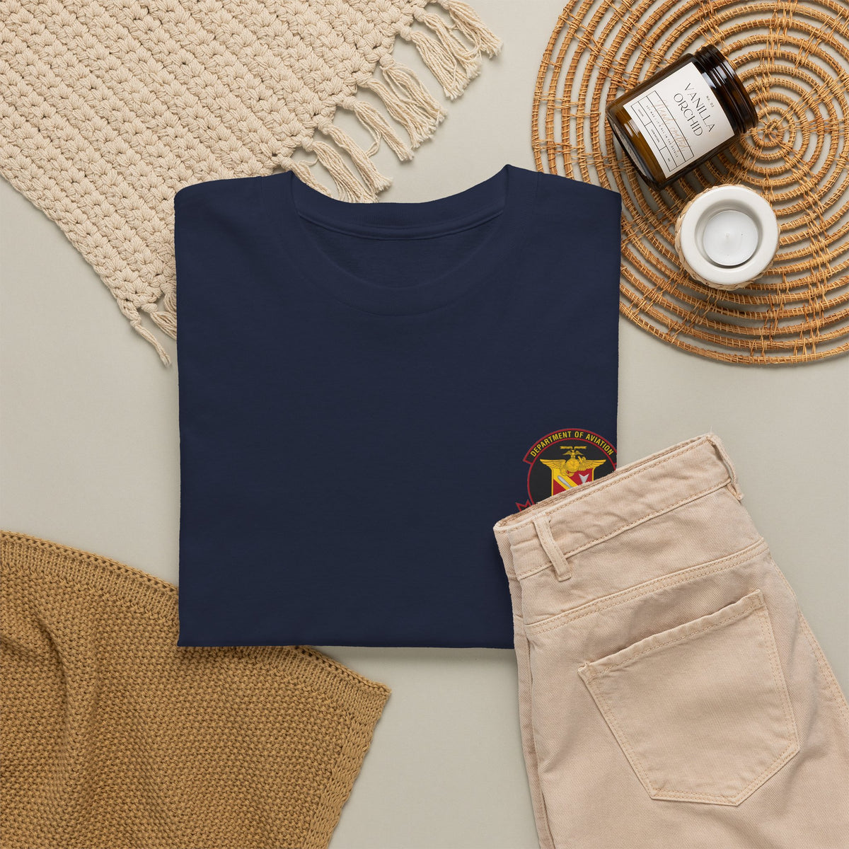 USMC Department of Aviation Crest T-Shirt