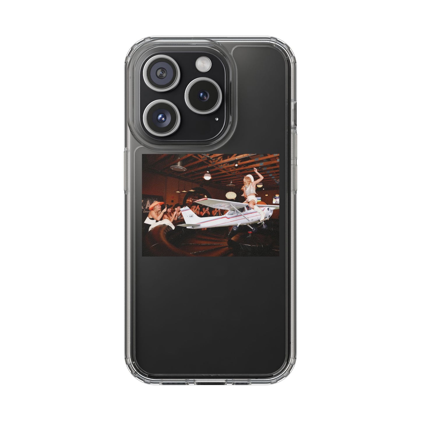 Cessna Jockey Clear Phone Case