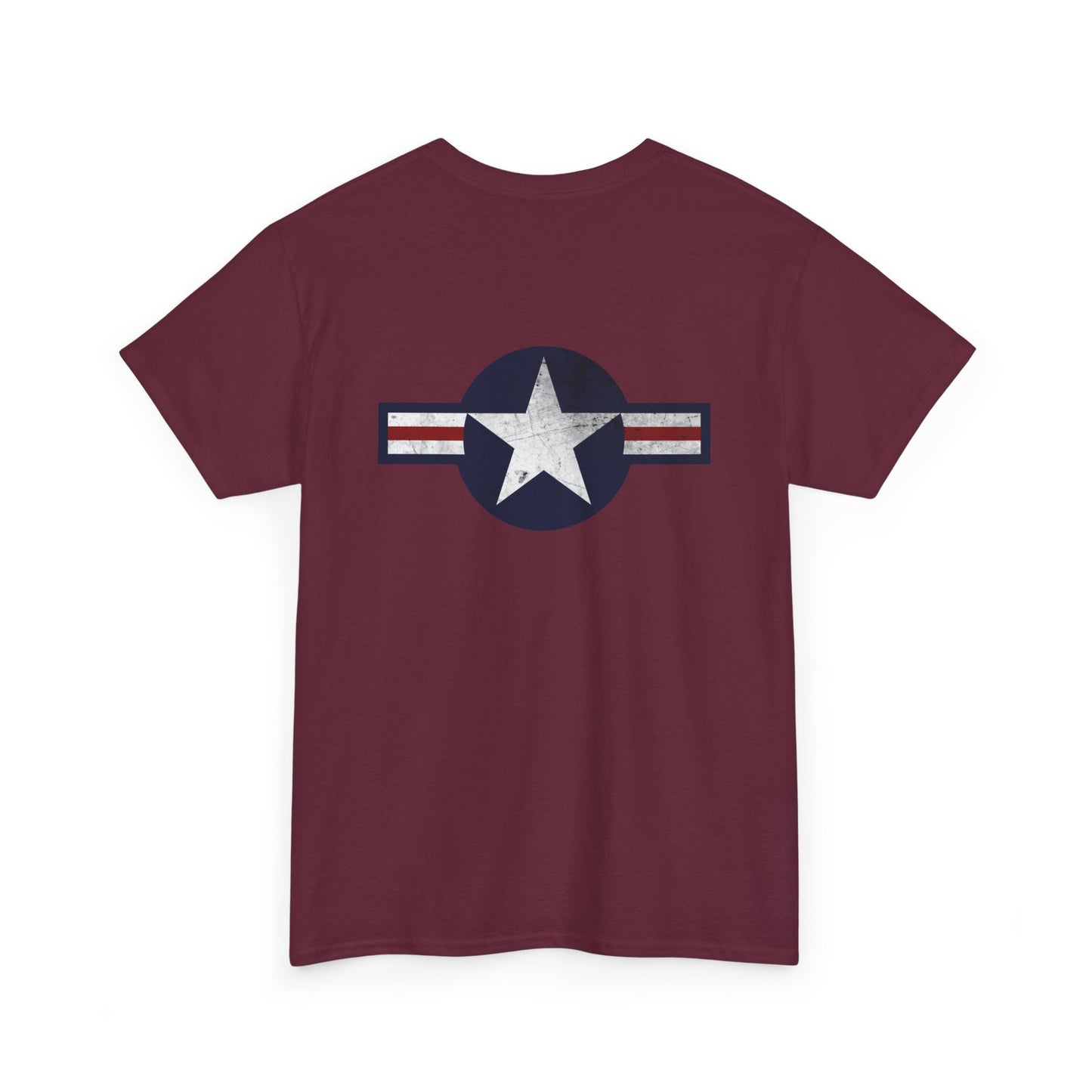 USAF Stars & Bars Heavy Cotton Tee