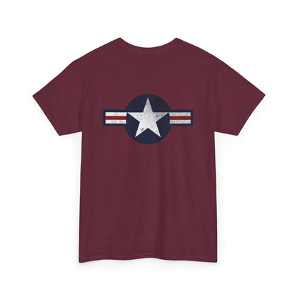 USAF Stars & Bars Heavy Cotton Tee