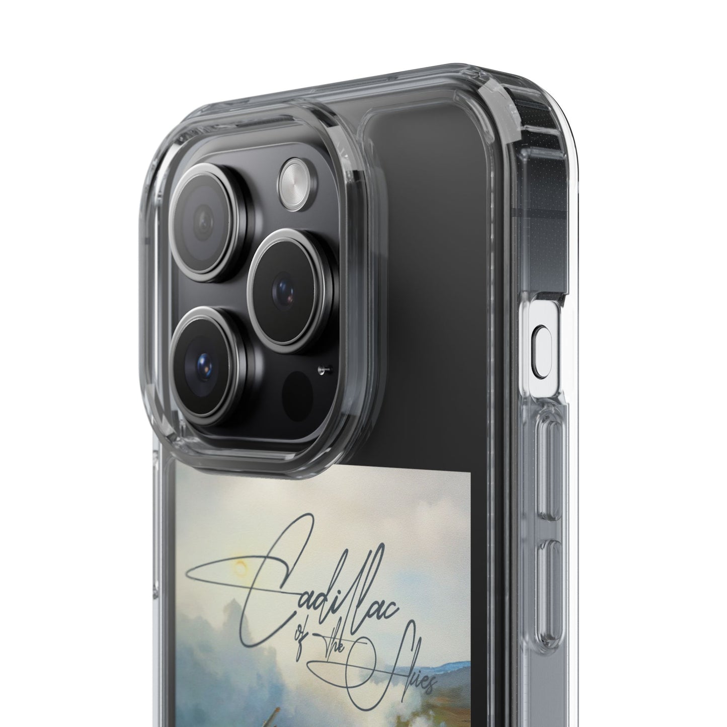 Cadillac of the Sky Clear Phone Case