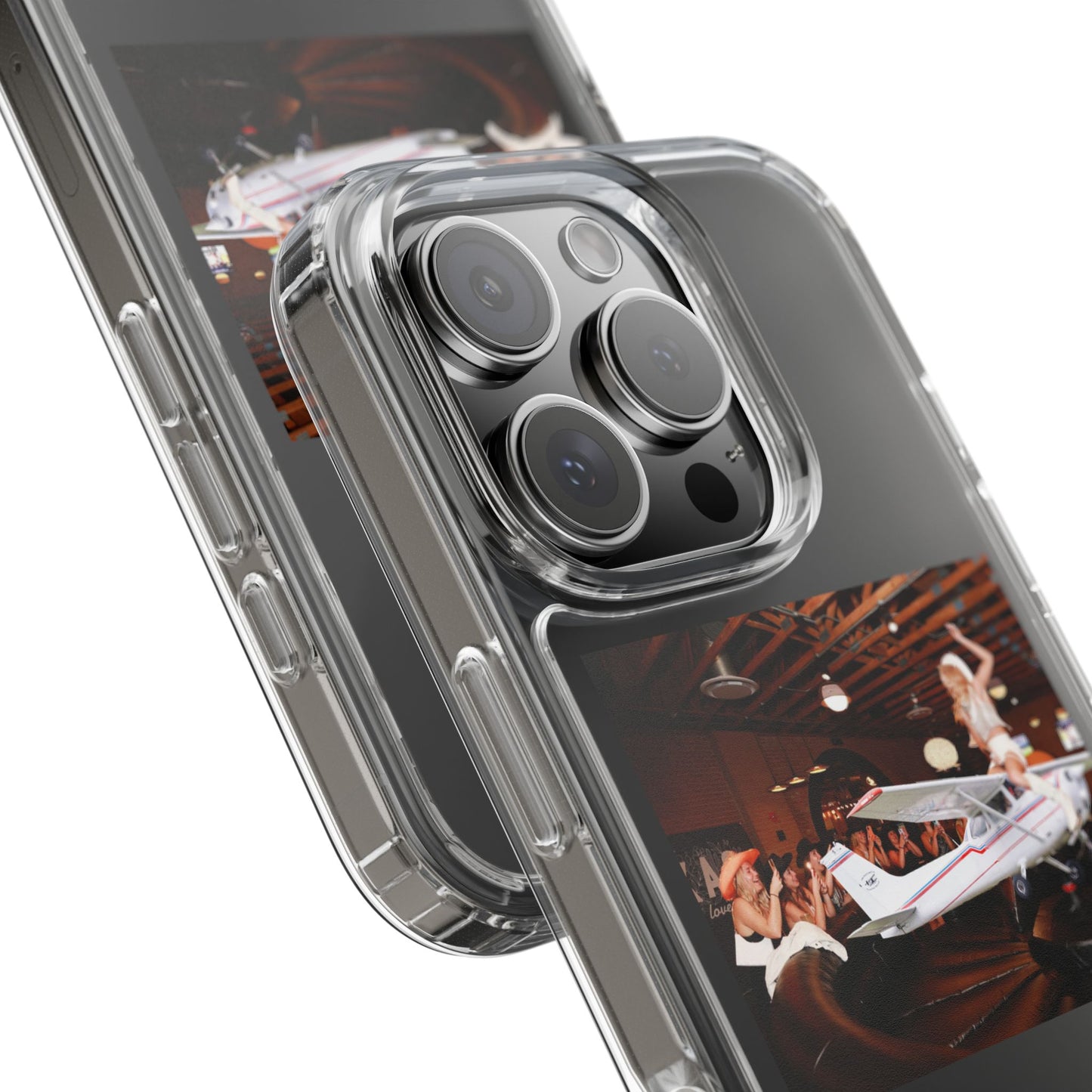 Cessna Jockey Clear Phone Case