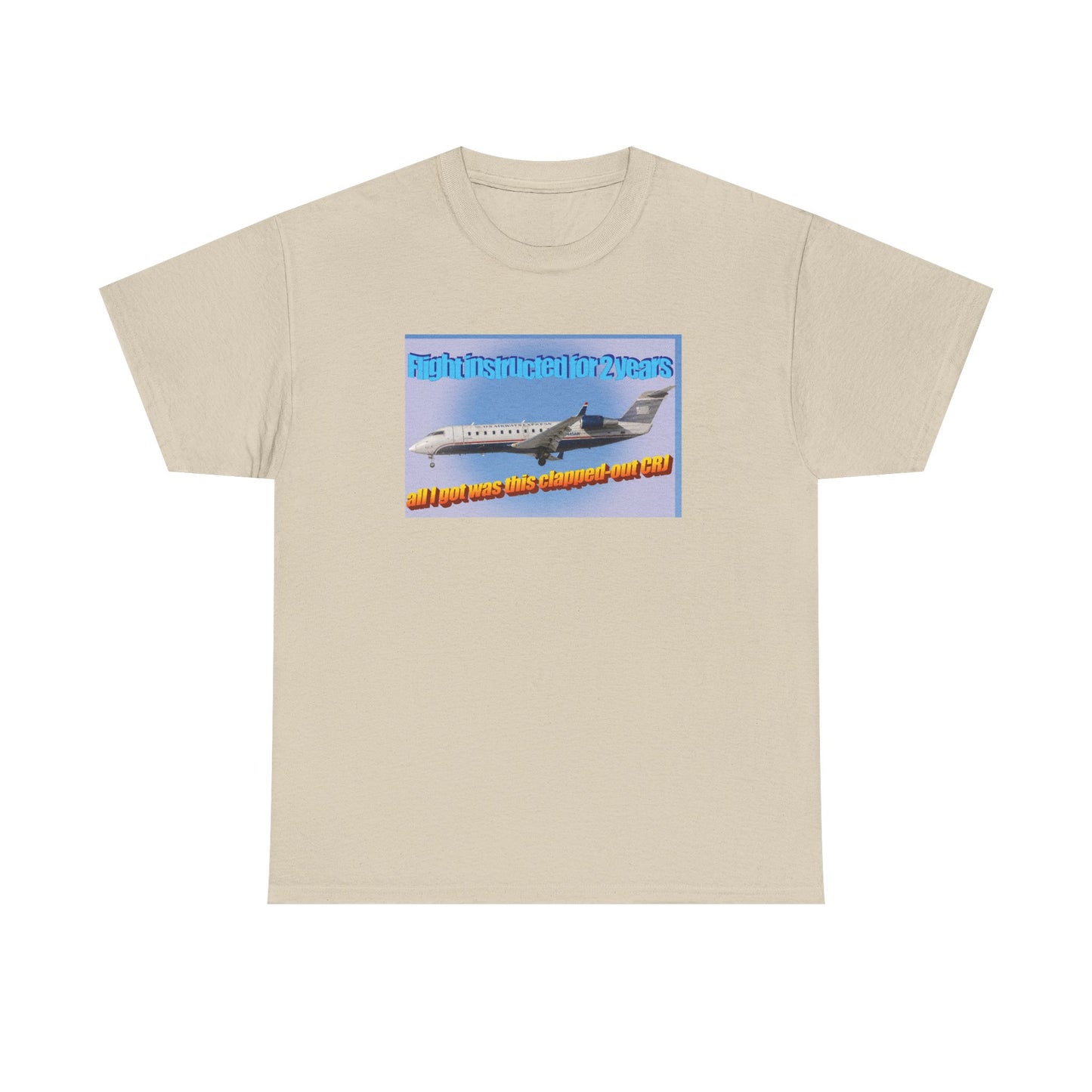 Clapped-Out CRJ Cotton Tee