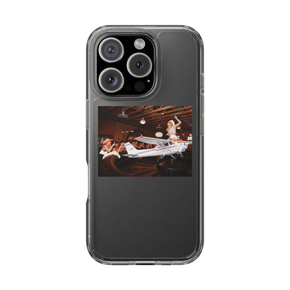 Cessna Jockey Clear Phone Case