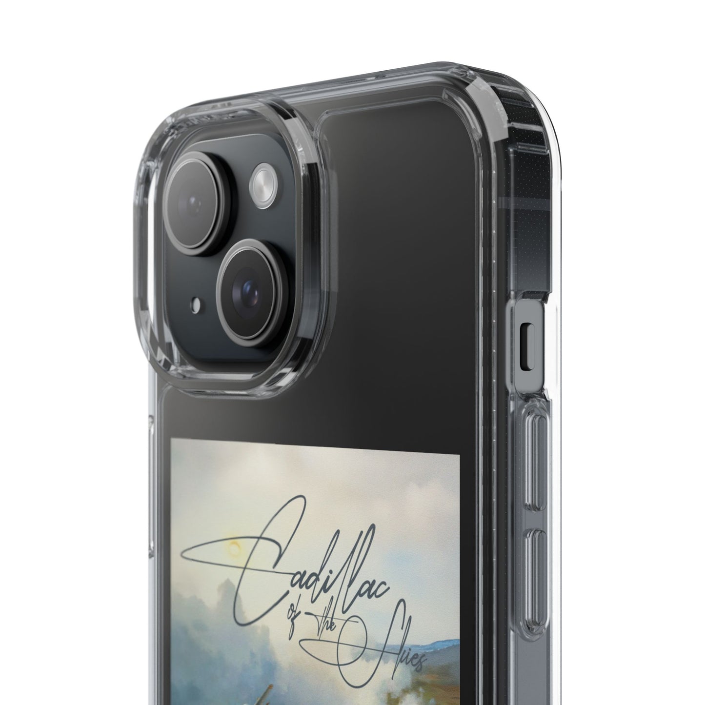 Cadillac of the Sky Clear Phone Case