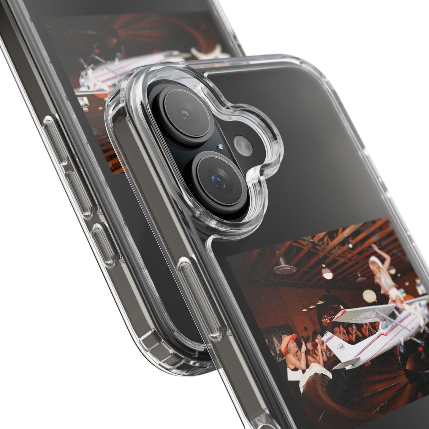 Cessna Jockey Clear Phone Case