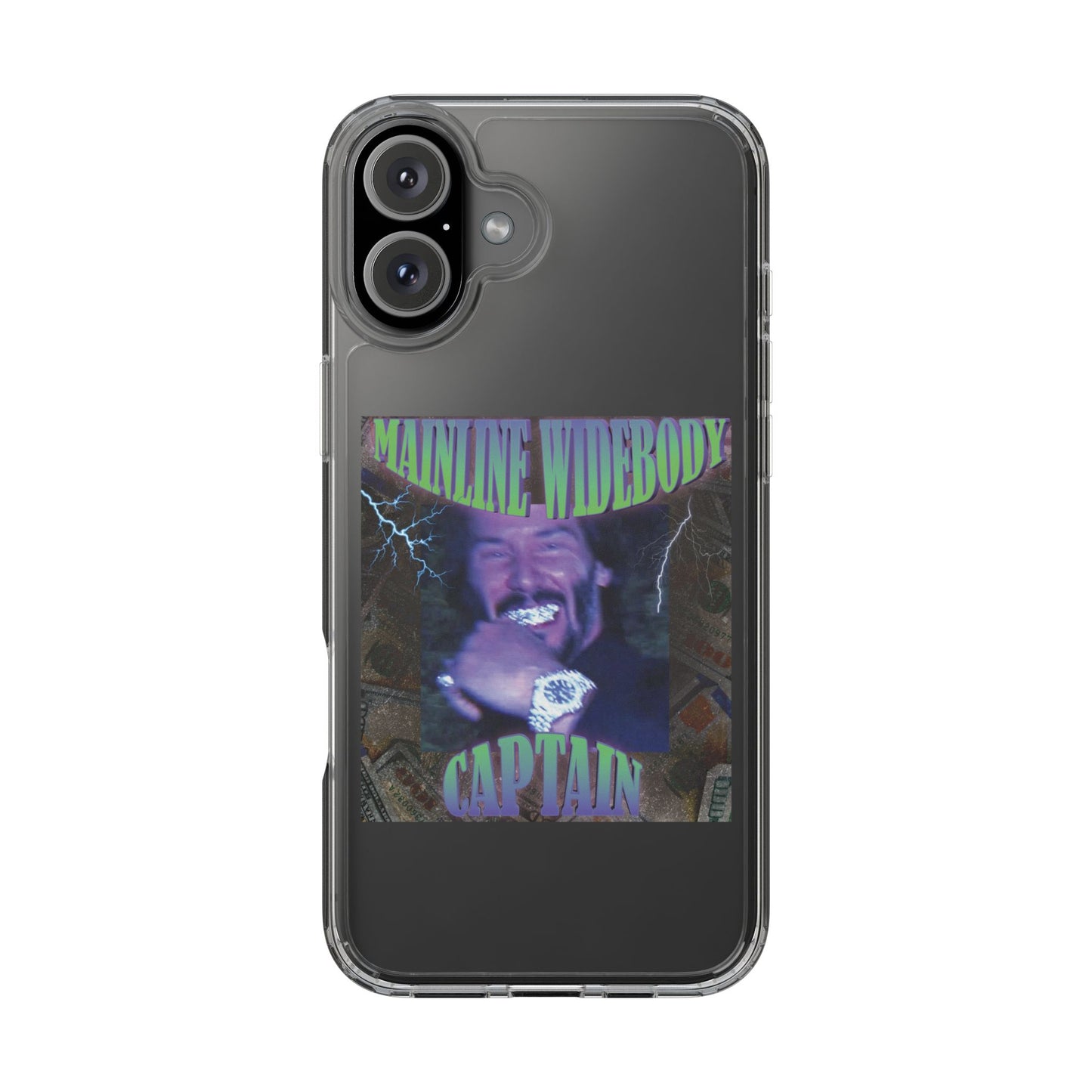 Mainline Widebody Captain Funky Phone Covers, Unique Gift for Him, Trendy Phone Accessories, Captivating Designs for All Occasions