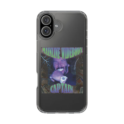 Mainline Widebody Captain Funky Phone Covers, Unique Gift for Him, Trendy Phone Accessories, Captivating Designs for All Occasions