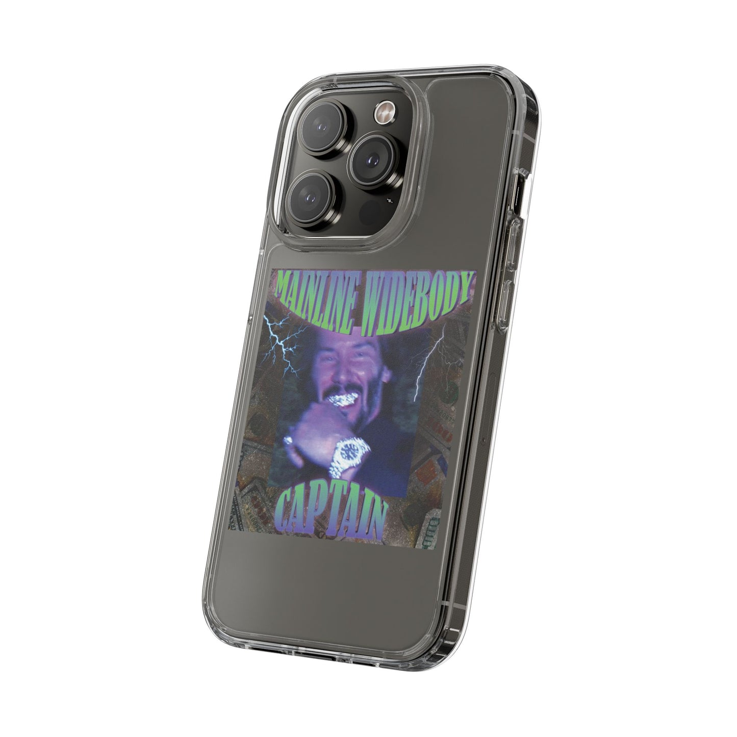 Mainline Widebody Captain Funky Phone Covers, Unique Gift for Him, Trendy Phone Accessories, Captivating Designs for All Occasions