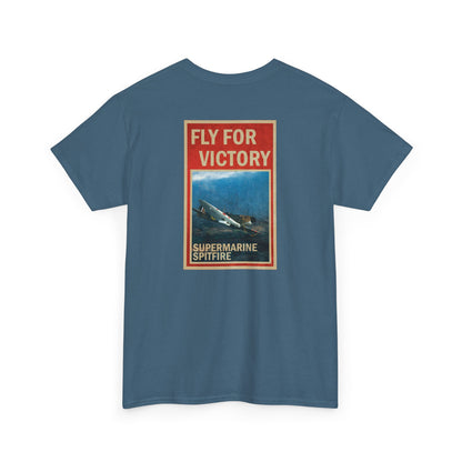 Supermarine Spitfire "Fly For Victory" Heavy Cotton Tee