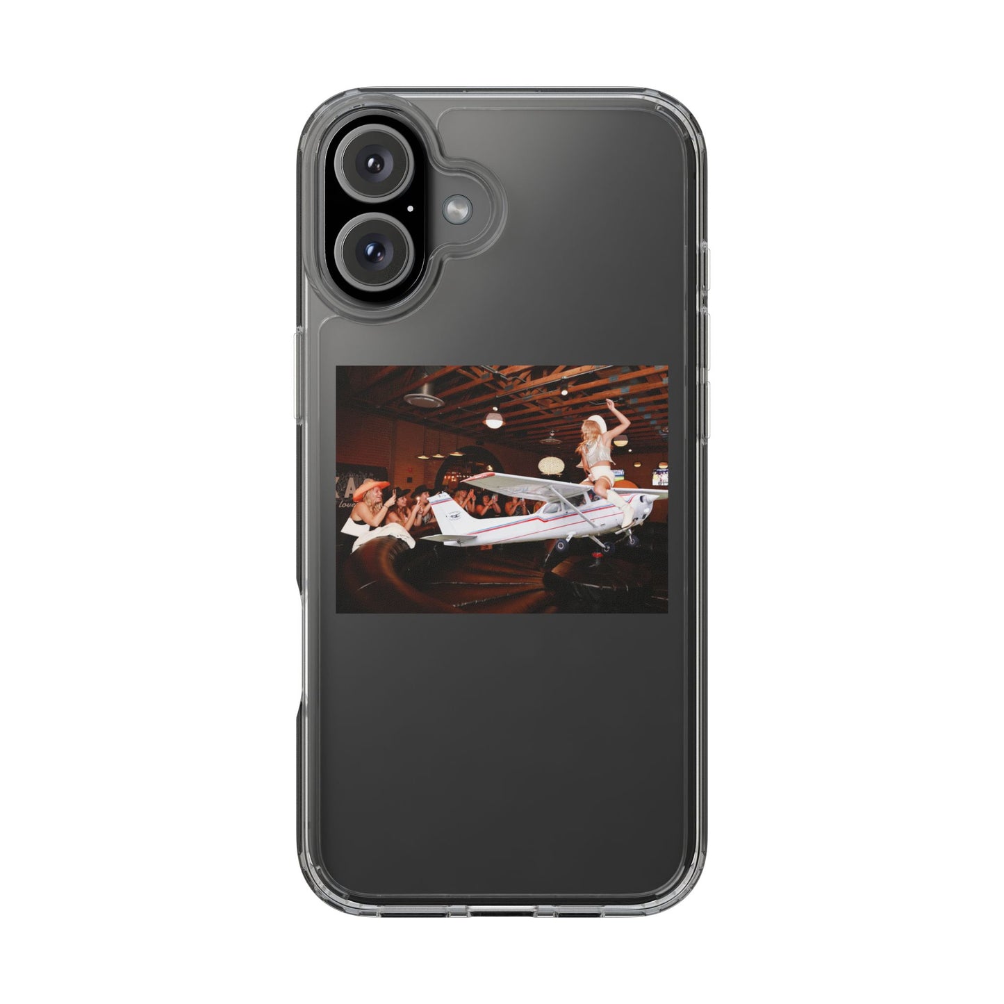 Cessna Jockey Clear Phone Case