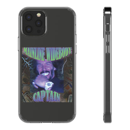 Mainline Widebody Captain Funky Phone Covers, Unique Gift for Him, Trendy Phone Accessories, Captivating Designs for All Occasions