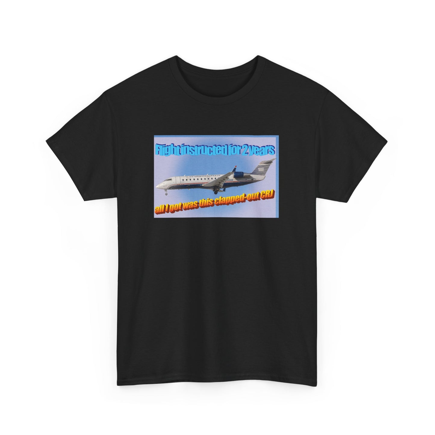Clapped-Out CRJ Cotton Tee