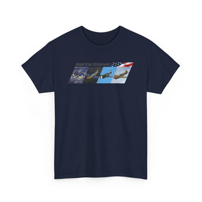 "American Airpower" Montage Cotton Tee