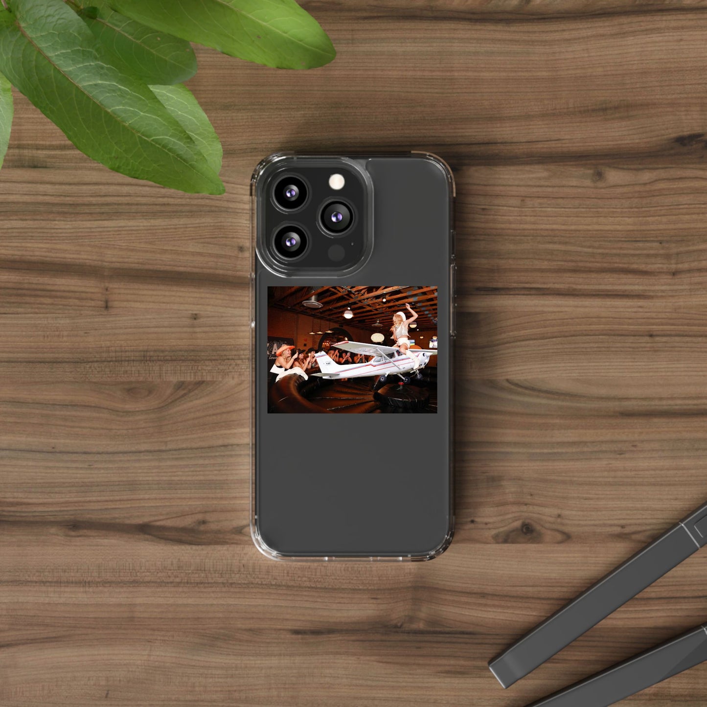 Cessna Jockey Clear Phone Case