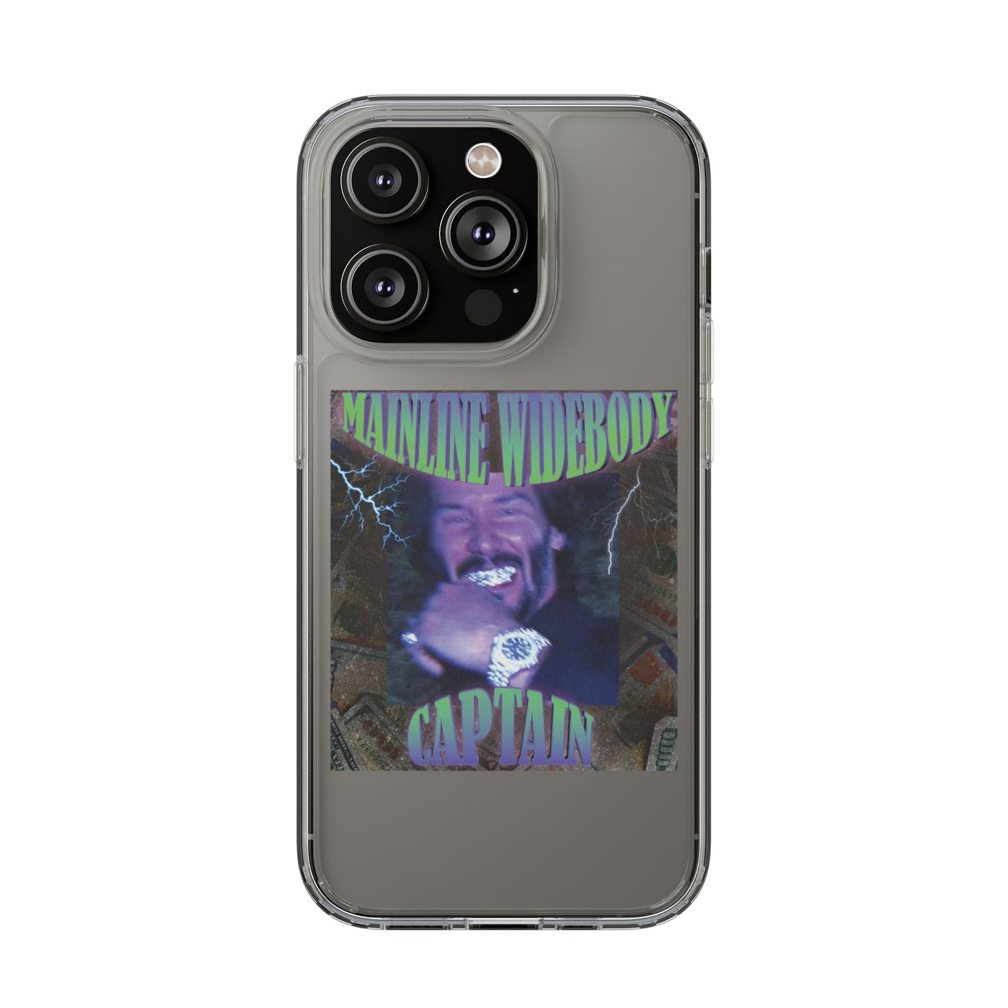 Mainline Widebody Captain Funky Phone Covers, Unique Gift for Him, Trendy Phone Accessories, Captivating Designs for All Occasions