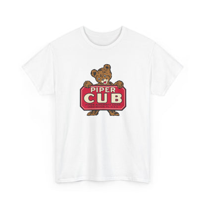 Piper Cub Bear Vintage Heavy Cotton Tee
