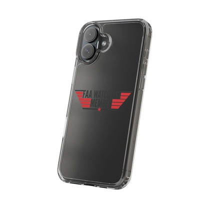 FAA Watchlist Member Clear Phone Case