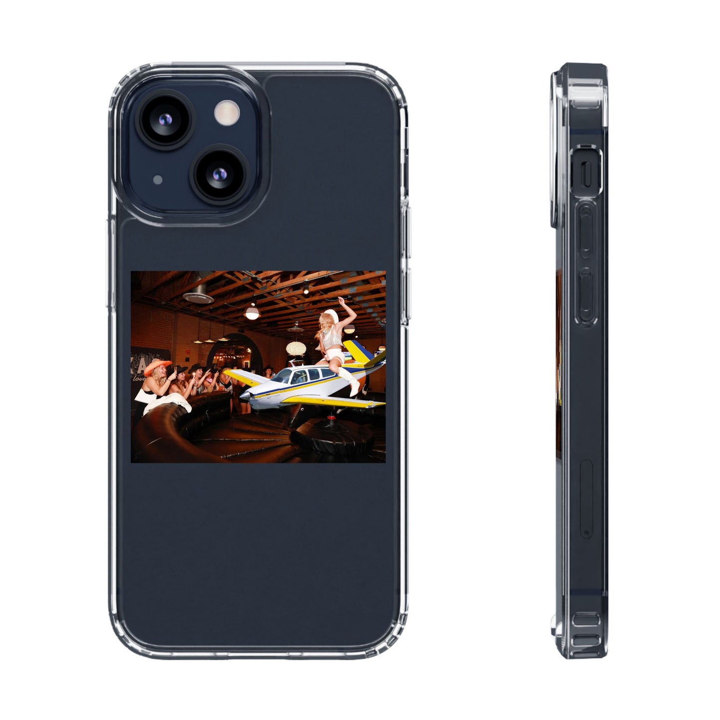 Bonanza Jockey Clear Phone Case