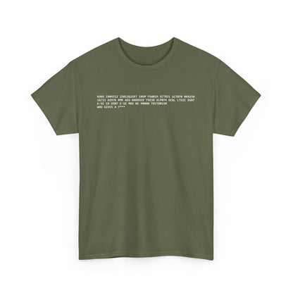 METAR/TAF #1 Heavy Cotton Tee