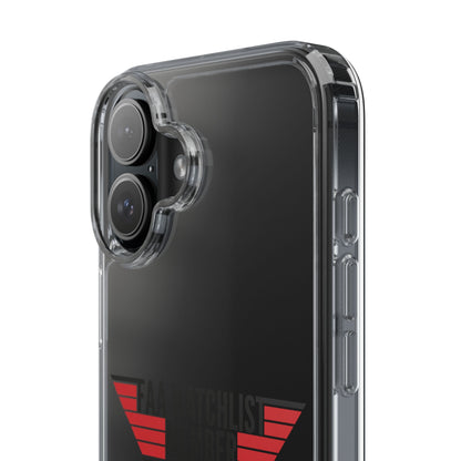 FAA Watchlist Member Clear Phone Case