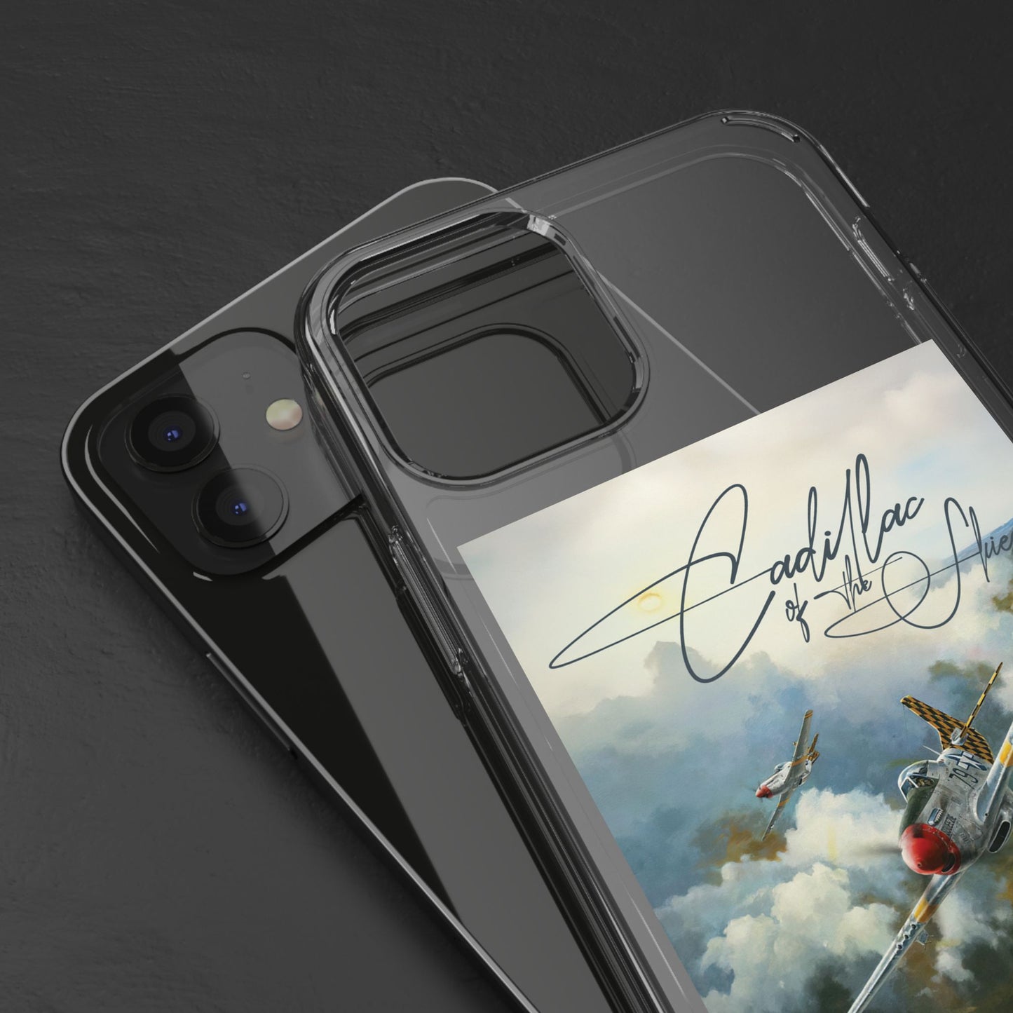 Cadillac of the Sky Clear Phone Case