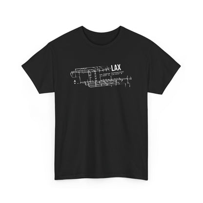 LAX Airport Heavy Cotton Tee