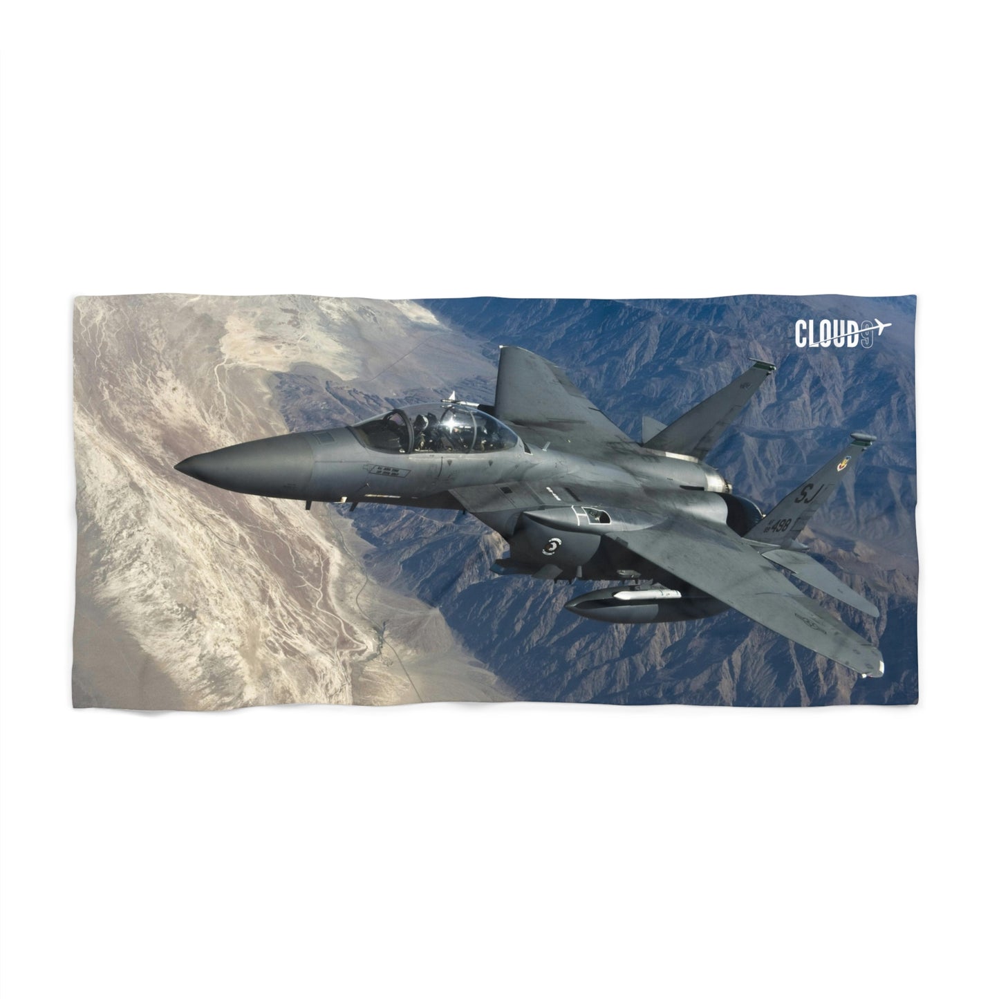 F-15E Strike Eagle Beach Towel