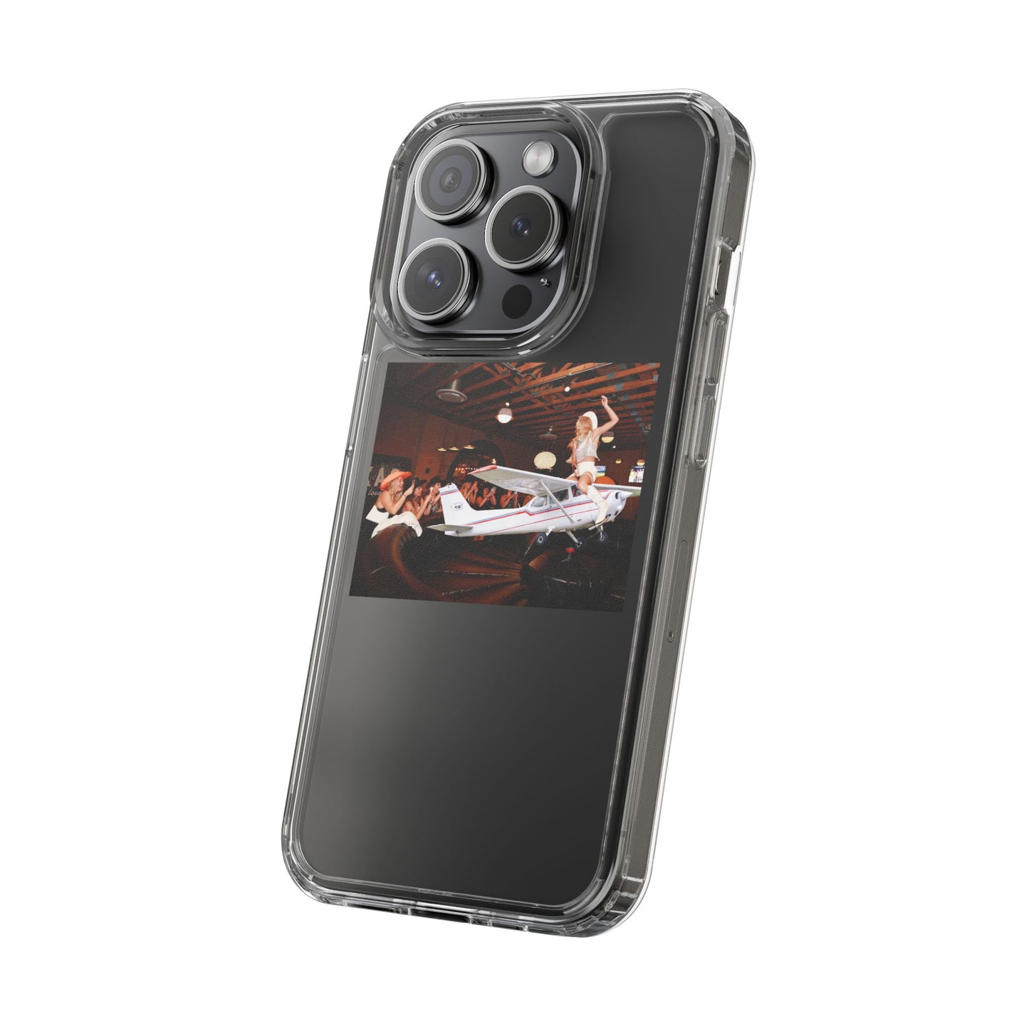 Cessna Jockey Clear Phone Case