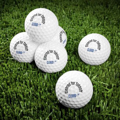 Cloud 9 Novelty Golf Balls - 6 Pack