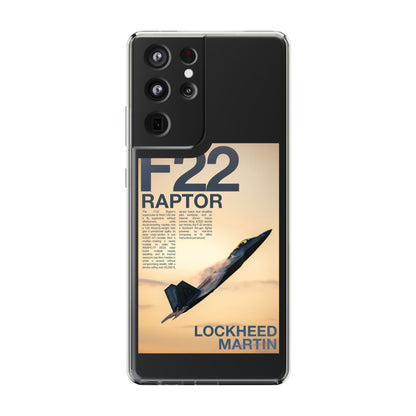 F22 Raptor Clear Phone Case, Military Aviation Accessory, Unique Gift for Airplane Enthusiasts, Customizable iPhone Cover, Durable [...]