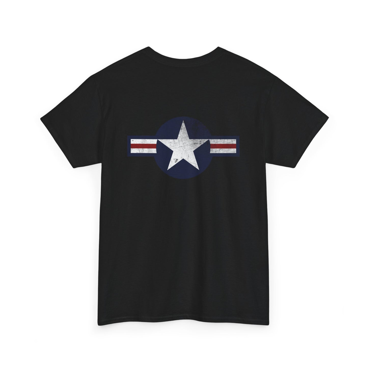 USAF Stars & Bars Heavy Cotton Tee