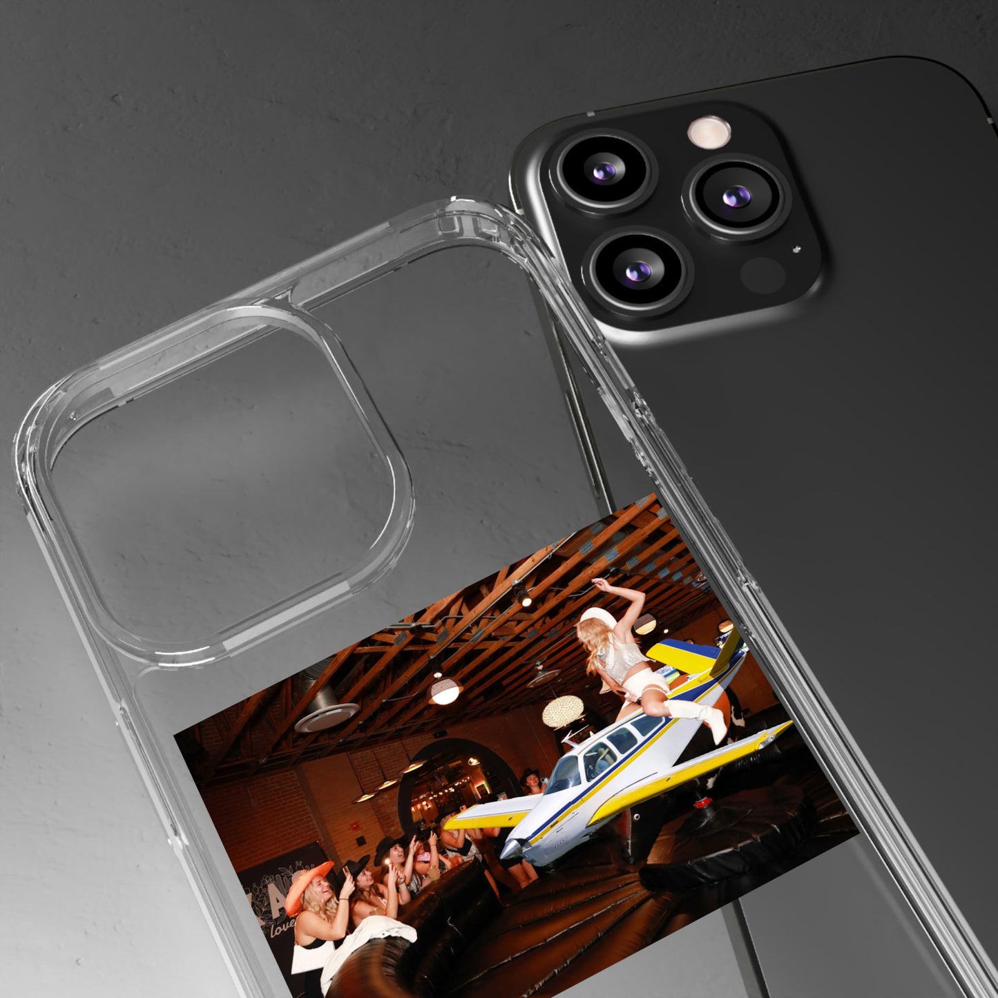 Bonanza Jockey Clear Phone Case