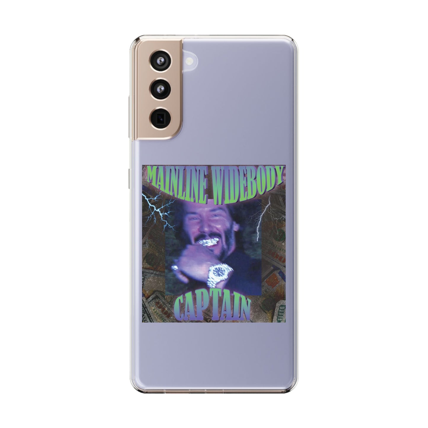 Mainline Widebody Captain Funky Phone Covers, Unique Gift for Him, Trendy Phone Accessories, Captivating Designs for All Occasions