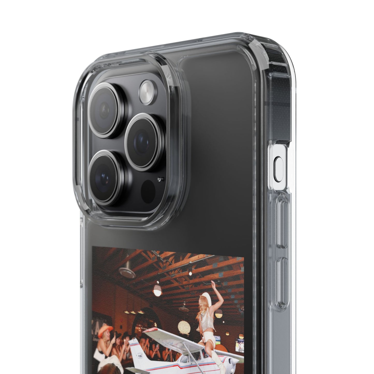 Cessna Jockey Clear Phone Case