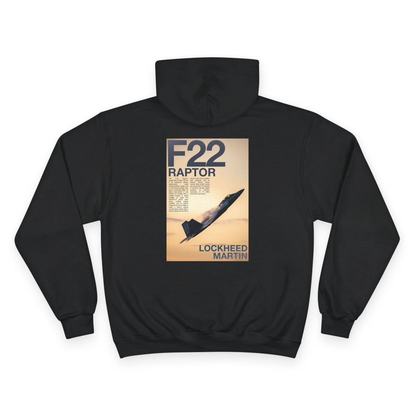 F22 Raptor Champion Hoodie