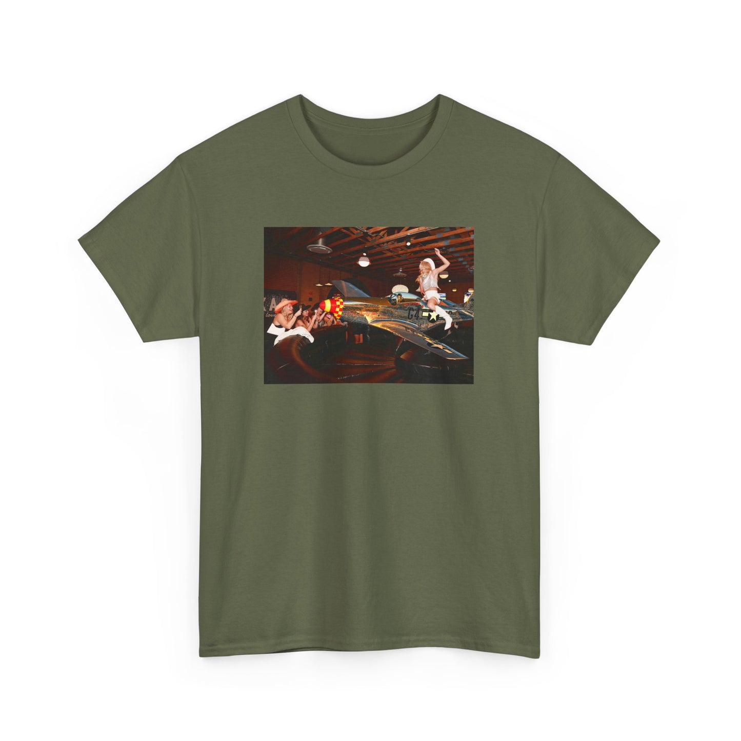 P51 Mustang Jockey Heavy Cotton Tee