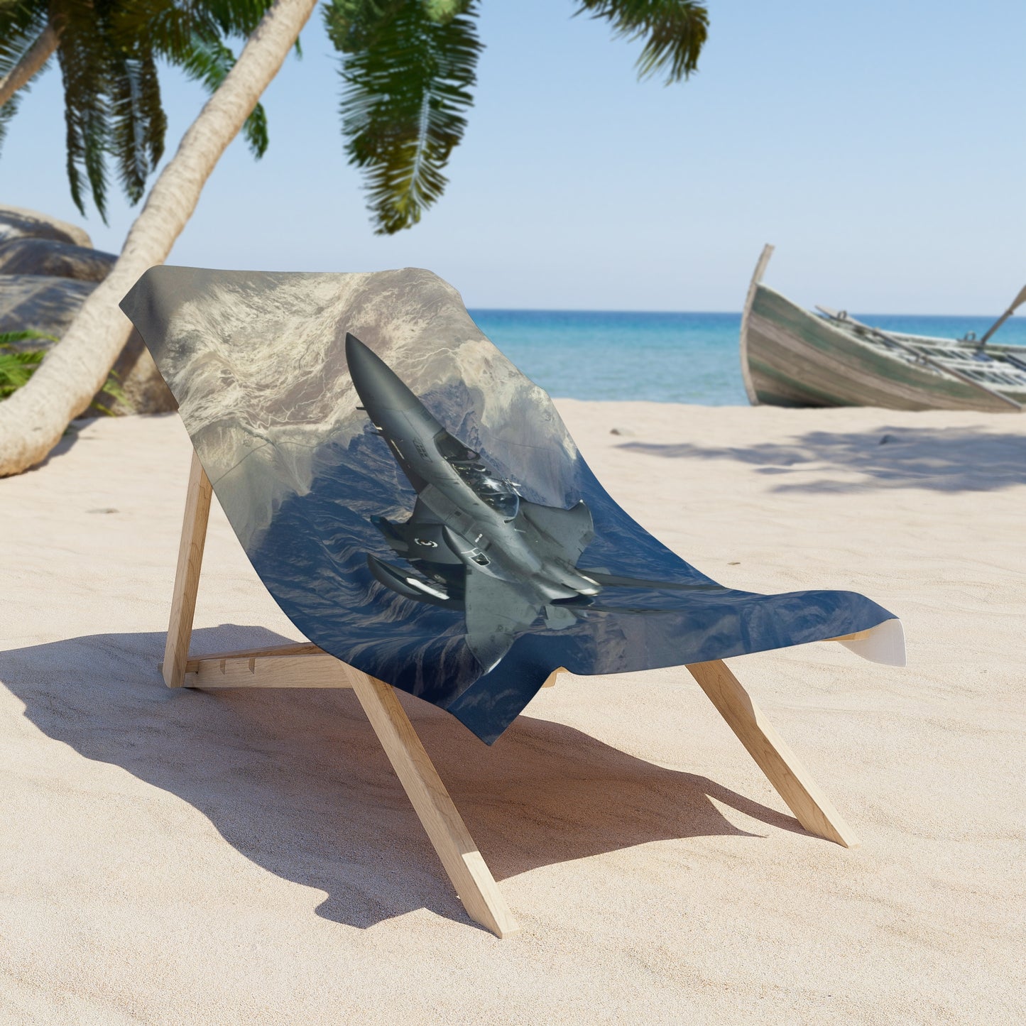 F-15E Strike Eagle Beach Towel
