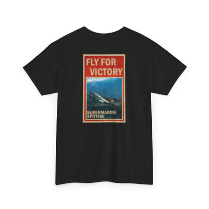 Supermarine Spitfire "Fly For Victory" Heavy Cotton Tee