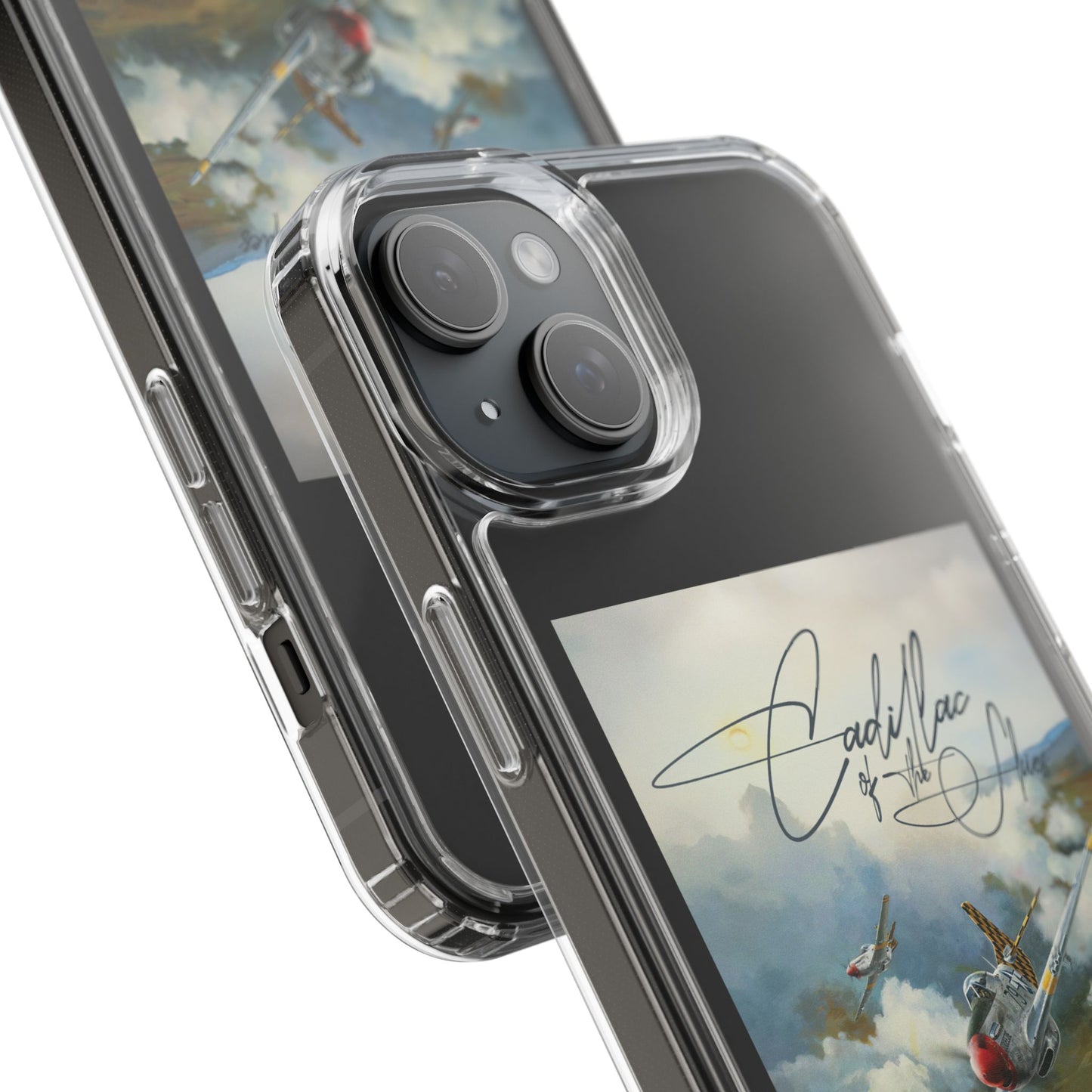 Cadillac of the Sky Clear Phone Case