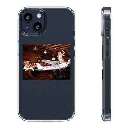 Cessna Jockey Clear Phone Case