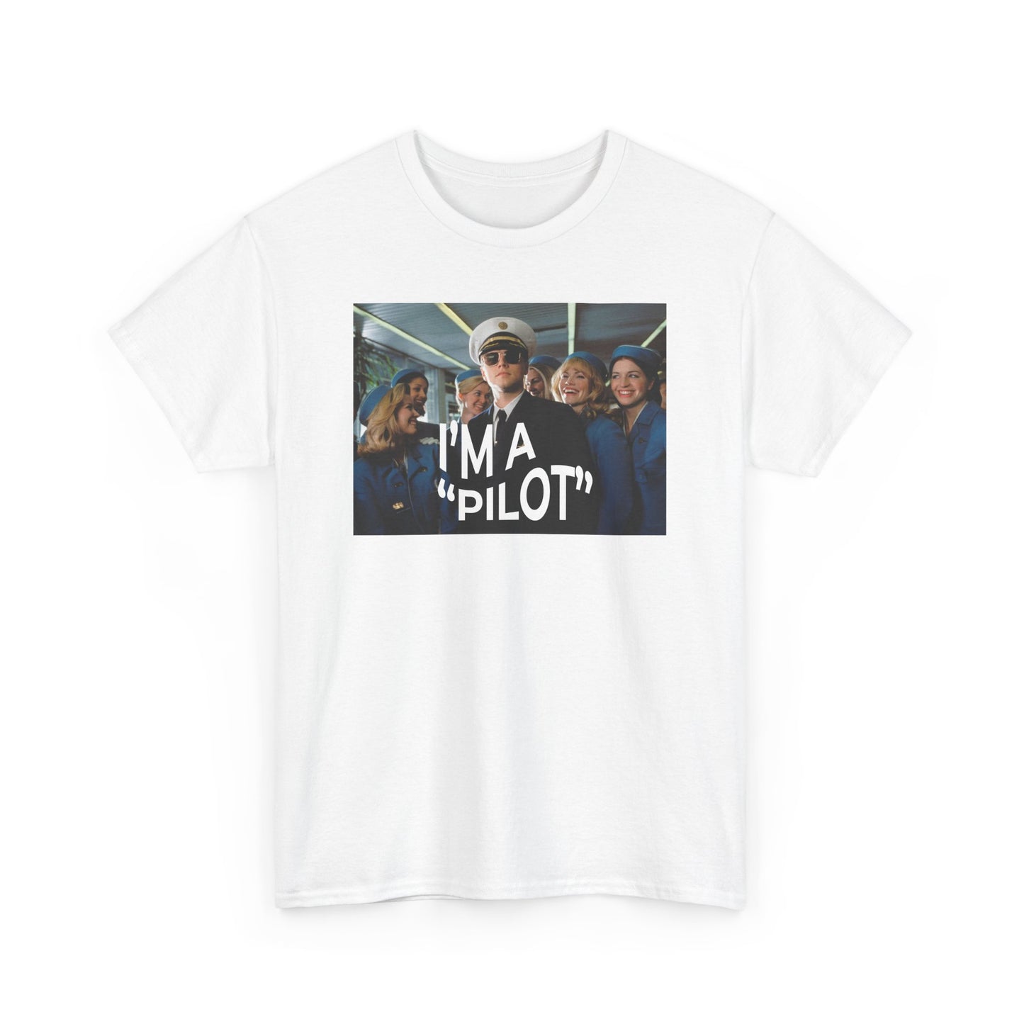 Catch Me If You Can Heavy Cotton Tee