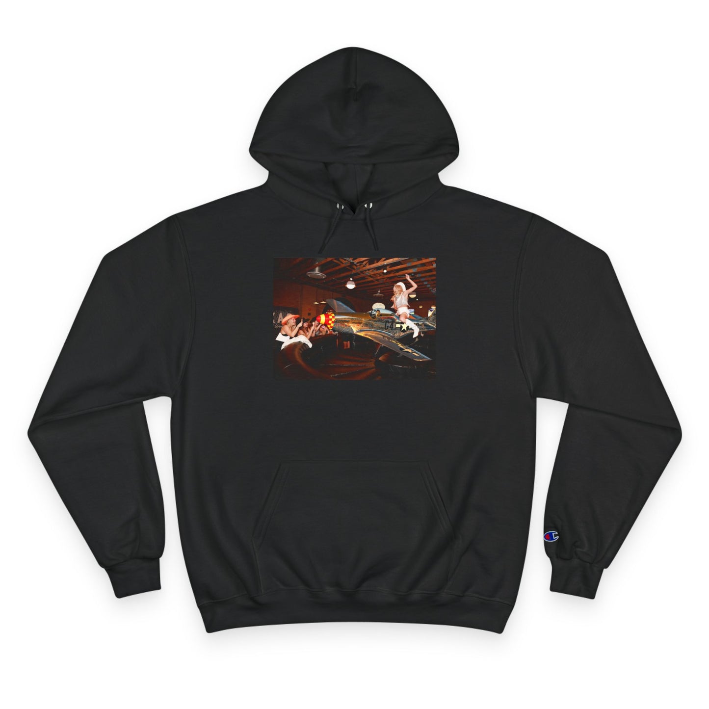 Mustang Jockey Champion Hoodie