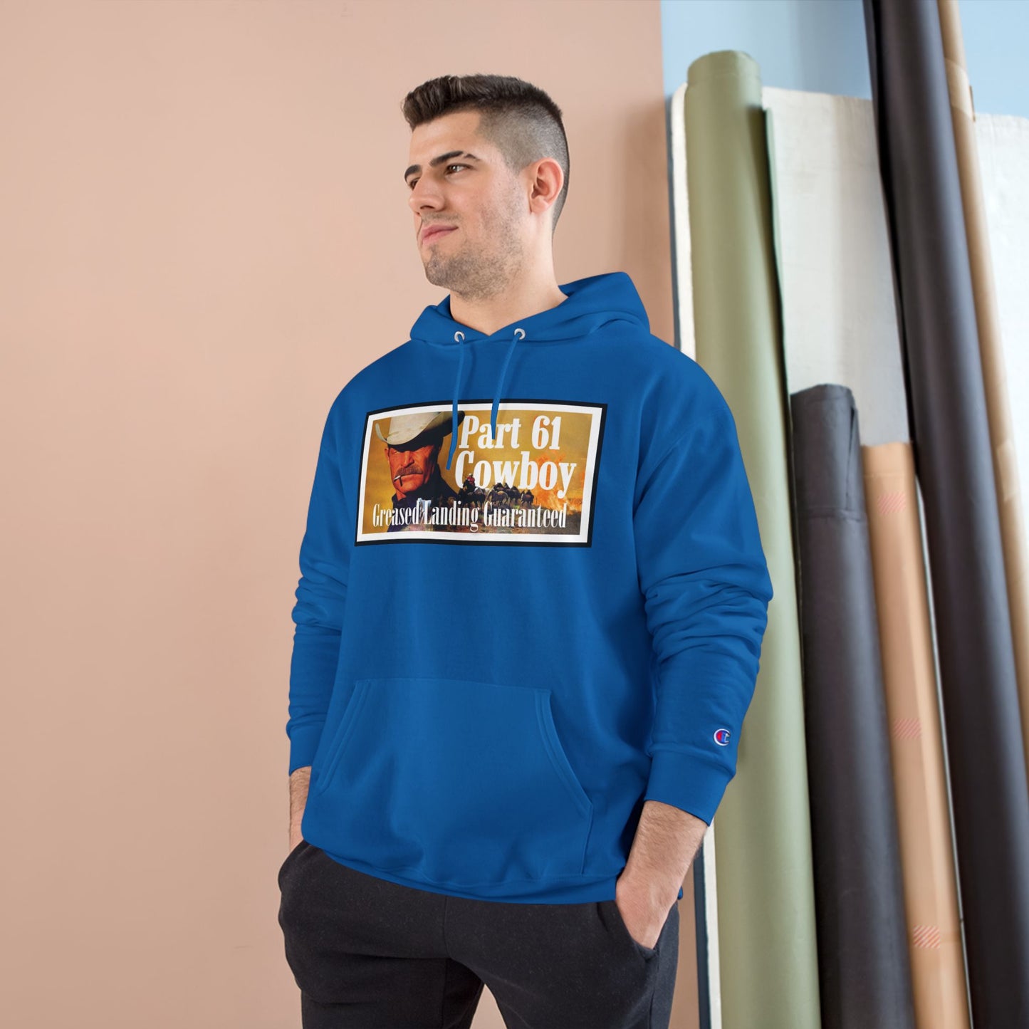 Greased Landing Guaranteed Champion Hoodie
