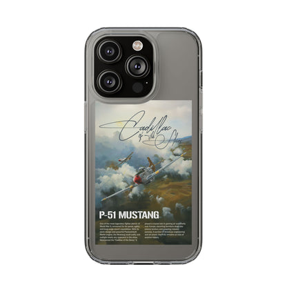 Cadillac of the Sky Clear Phone Case