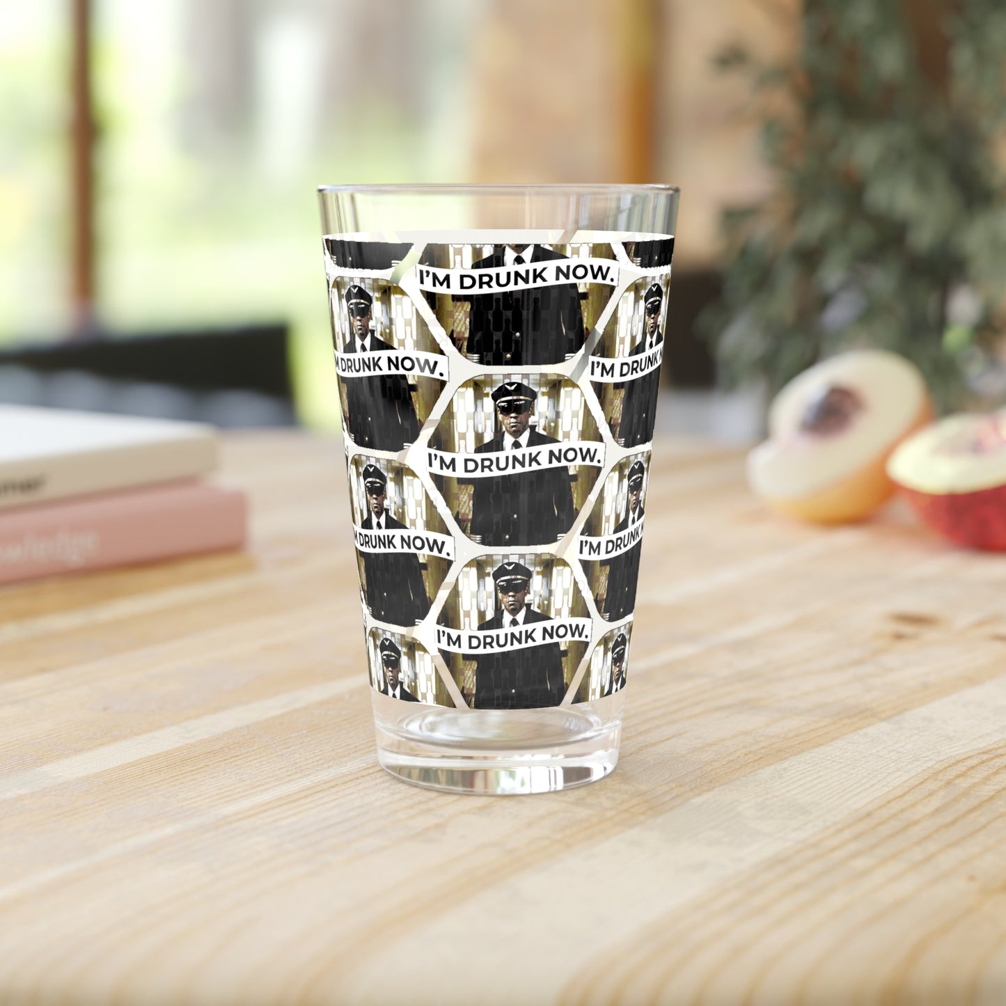 "I'm Drunk Now" – 16oz Pint Glass