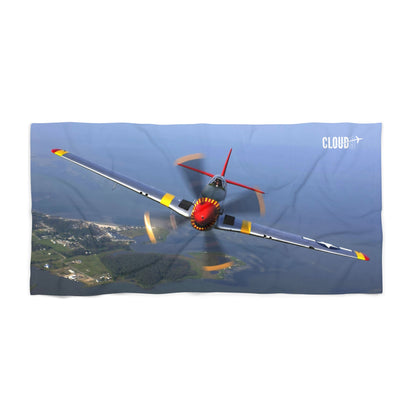 P-51 Mustang Beach Towel