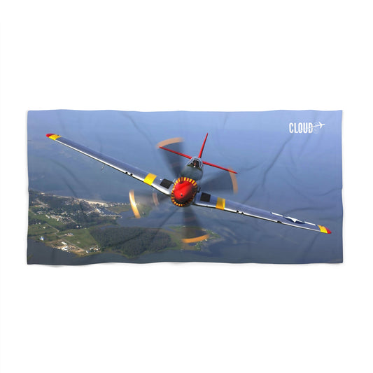 P-51 Mustang Beach Towel